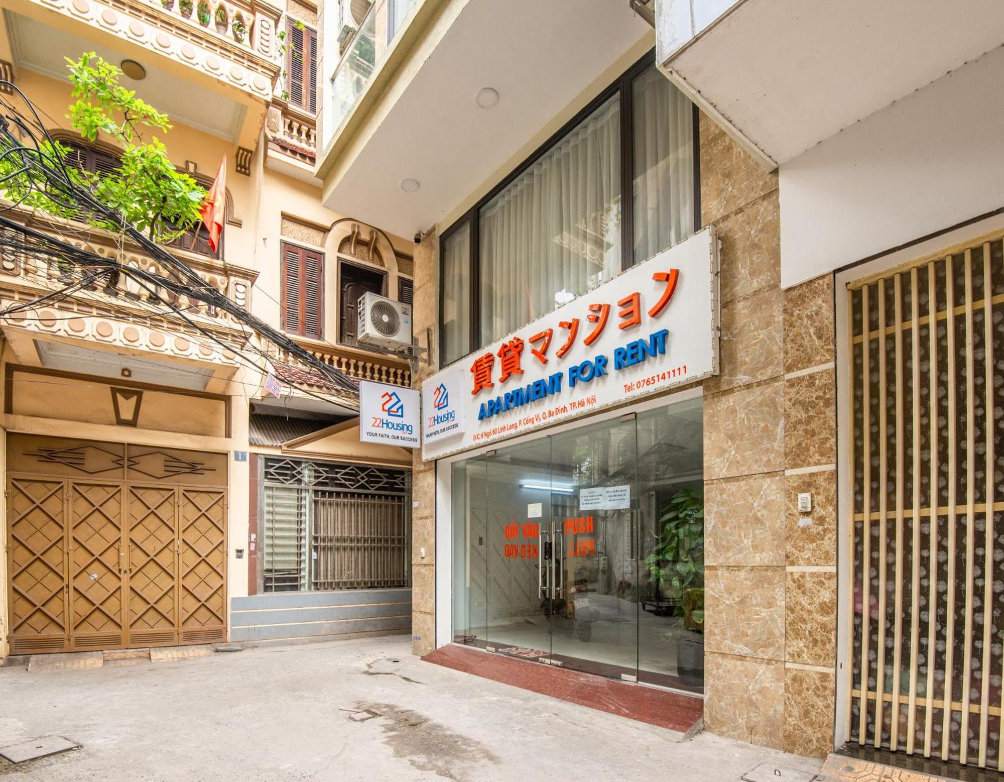 22Housing Hotel & Residence 60 Linh Lang Hanoi Exteriör bild